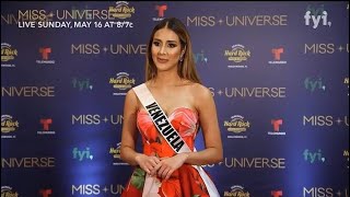 Telemundo Interview with Mariangel Villasmil Arteaga Miss Venezuela 🇻🇪  I Miss Universe 2020