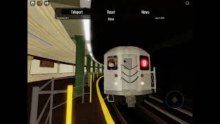 9 train arriving at the old south ferry roblox