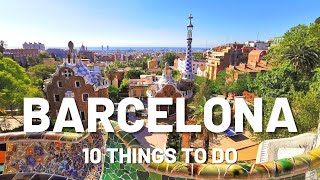 Exploring Barcelona's Top 10 Attractions!