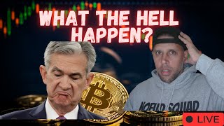 FOMC MEETING WTH HAPPEN??  BTC MILADY MOG JASMY KASPA CAW CRONOS SOL $NFK MEME COIN