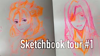 [ART] Sketchbook tour #1 : 2020-2021