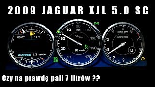 2009 Jaguar XJL 5.0 SC 470 HP Consumption / Spalanie