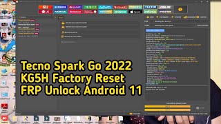 Tecno spark go 2020 (ke5) password frp unlock by unlock tool । tecno Ke5 frp unlock by unlock tool.