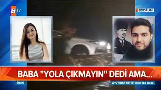 Bodrumda Sel Nişanlı Çifti Ölüme Götürdü