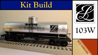 Red Caboose 103W Tanker Car Build (Estee Lauder)