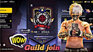 🎁guild join in team NB GANG.  live redeem code giveaway.🎁 live guild test.#gyangaming#freefire#k3yt