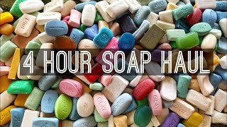 4 HOUR SOAP HAUL OPENING   ASMR