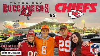 Chiefs vs Buccaneers at ARROWHEAD STADIUM! // 2024 NFL SEASON (Week 9) // Vlog #123