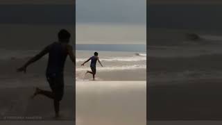 Flying jett landed on Digha sea Beach/funny video||