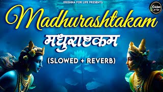 Madhurashtakam (Slow & Reverb) | The Sound Of Inner Peace | Relaxing Lofi Song | Lofi Krishna Song