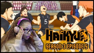 WE'RE STILL IN THIS SHI*T! HAIKYU!! SEASON 3 EPISODE 5 || FIRST TIME WATCHING!