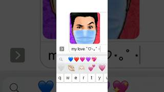 بنت تكتب علي الكيبورد my love وتظهر صوره دكتور ميشو الاسطوره 😱 #youtubeshort #tiktok