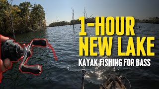 Can I Locate BASS on a NEW Lake in 1 HOUR?