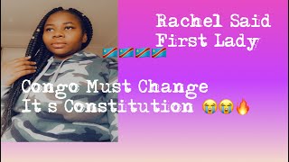 Rachel for Congo. The future is near