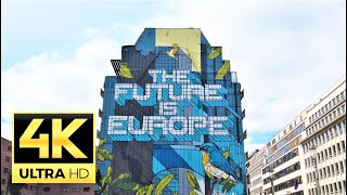 Quartier European tour - 🇧🇪 BRUSSELS, Belgium 🇧🇪- 4K