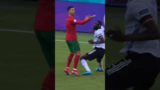 La mimica inimitabile di Cristiano Ronaldo ⚽#cr7 #cristianoronaldo #euro2024 #footballplayer