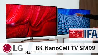 LG 8K NanoCell TV SM99 mit 75 Zoll auf der IFA 2019