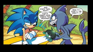 Sonic Comic Origins Razor Comic Drama!