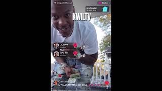 LIL WOODY TROLLS OPPS FAKE CHAIN SNATCHING PULLS 50k FLEX ON OPPS LIVE #lilwoody #yslwoody #hiphop