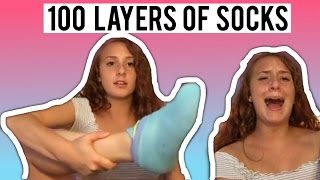 100 LAYERS OF SOCKS... GONE WRONG