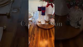 “Score Big!  Kitchen Table Christmas Decor”