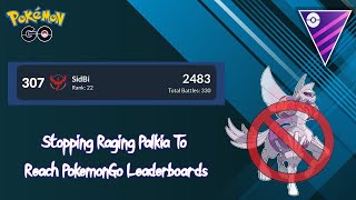 5-0 To Reach Veteran & Leaderboard In Master League | Palkia Hunting | PokemonGO | GoBattle League |