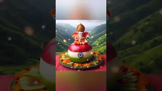 Lord Ganesh with Indian Flag Video #reel #shorts #short #viralshorts #trendingshorts #videos #ok