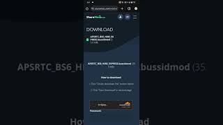 APSRTC bs6 bus mod how to download