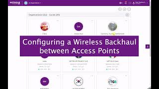 How to Configure a Wireless Backhaul between WiFi Access Points with NETGEAR Insight