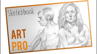 LIFE DRAWING Sketchbook with models ✏️