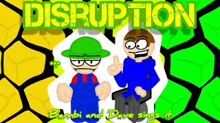 Fnf vs Dave and Bambi Golden Apple Edition | Disruption but Dave sings with Bambi