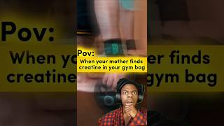 When Mother finds creatine in gym bag ❗️#shorts #gym #memes #viralvideo