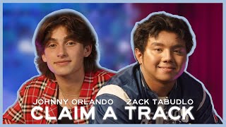 Johnny Orlando & Zack Tabudlo talk about messing up during live shows 😳 | Claim A Track: Episode 6