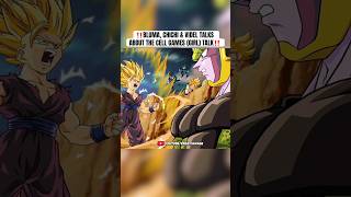 Dragon Ball: Sparking (GIRL TALK) The Cell Games 😱 #shorts #dragonballsparkingzero