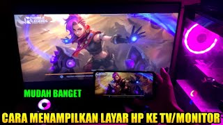 TUTORIAL CARA MENAMPILKAN LAYAR HP KE TV/MONITOR MENGGUNAKAN KABEL PX MHA-130