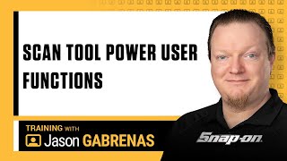 Scan Tool Power User Functions with Jason Gabrenas | Snap-on Diagnostics UK