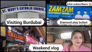 Weekend Vlog| Visited @zamzamelectronicstradingllc in Burdubai | Famous youtubers in Dubai