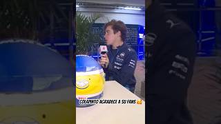 🏁🇦🇷COLAPINTO: "NO VI A NINGÚN PILOTO QUE TENGA EL APOYO QUE TENGO YO"❤️ ¿COINCIDEN?