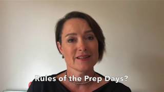 FAQ - Prep Days