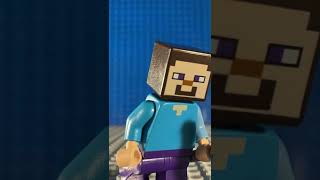 Steve VS Piglin - Lego Animation #shorts