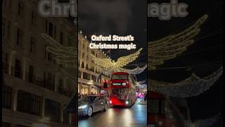 Oxford Street’s Christmas magic | London | Maria’s ArtVentures | #shorts #travel #london #christmas