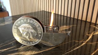 Restored Napoleon III Coin Lighter |Napoleon Lighter #rjb_restoration #restoration #lighter