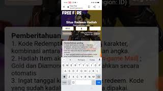 kode redeem terbaru hari ini paling baru