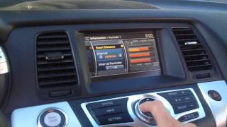 How to Reset the Maintenance Light on a Nissan Murano(With Center Display Screen)