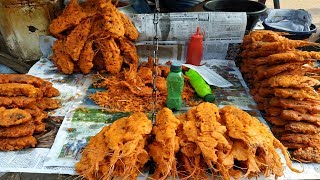 Prawn Roast, Chingri fish head fry | Shrimp Head Fry Bengali | Popular street food of bd