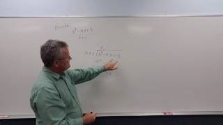 Dividing Polynomials with Long Division - Example 1