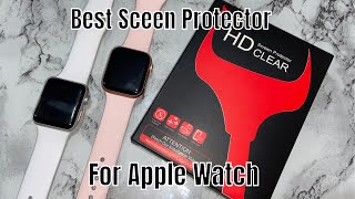 Best Apple Watch Screen Protector | Unnoticeable HD Screen Protector For 🍎⌚️ | 2021