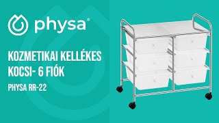 Kozmetikai kellékes kocsi- 6 fiók Physa PHYSA RR-22 | A termék bemutatása 10040266