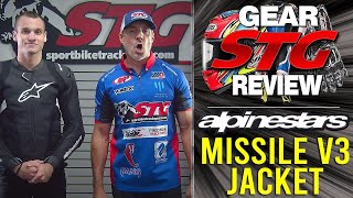 Alpinestars Missile V3 Leather Jacket Review from SportbikeTrackGear.com