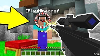 DES ARMES SUR MINECRAFT CONSOLE !